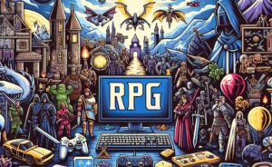 gry rpg role playing games. opis typu i rodzaju gier komputerowych na pc konsole oraz smartfony. co to jest popularne tytuly i serie