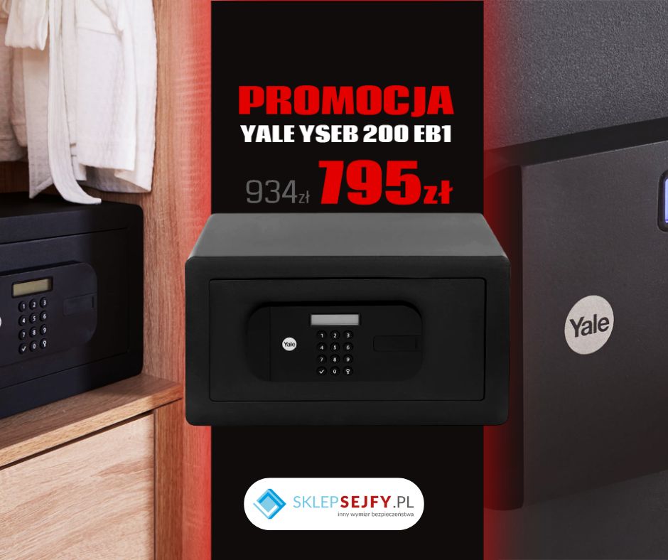 sklep sejf domowy yale promocja