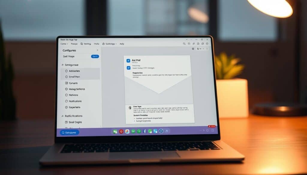 konfiguracja aplikacji pocztowej