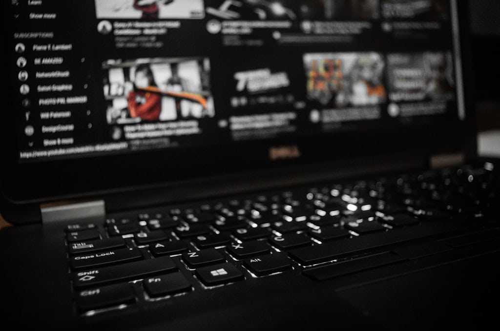 Laptopt Dell - Klawiatura